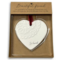 LCP Christmas Ornament So Loved Friend Heart