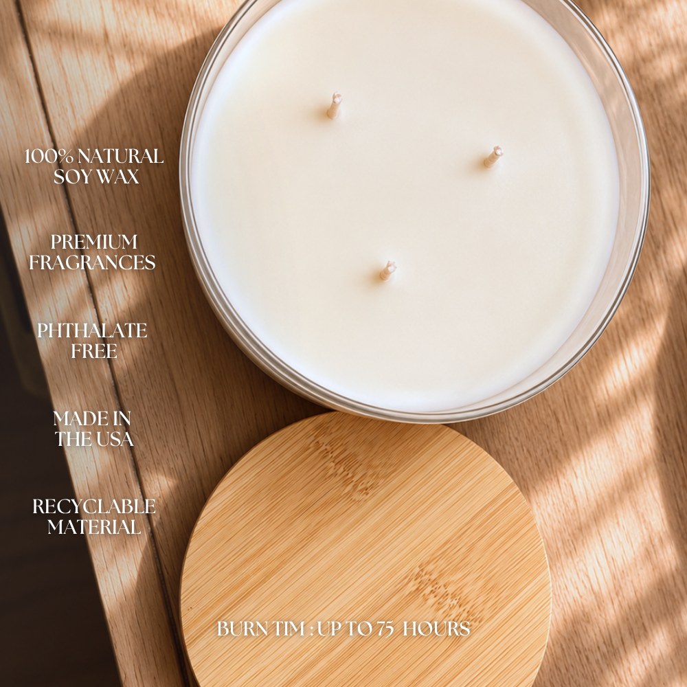 Strength | Palo Santo & Mossy Woods | 15 oz. Soy Candle