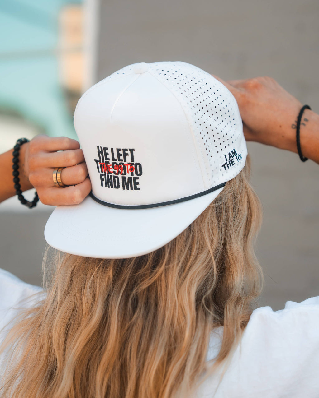 I AM THE 100 Snapback Hat