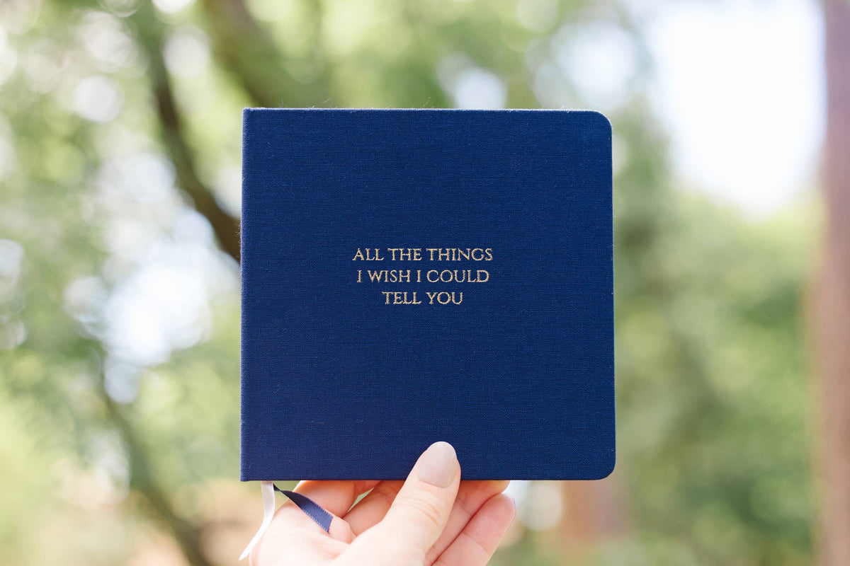 Grief Journal | The Things I Wish I Could Tell You Notebook