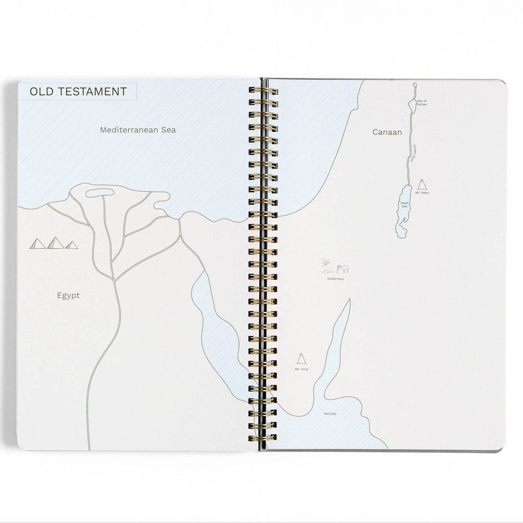 Black Church Notes Bible Reference Notebook with Maps