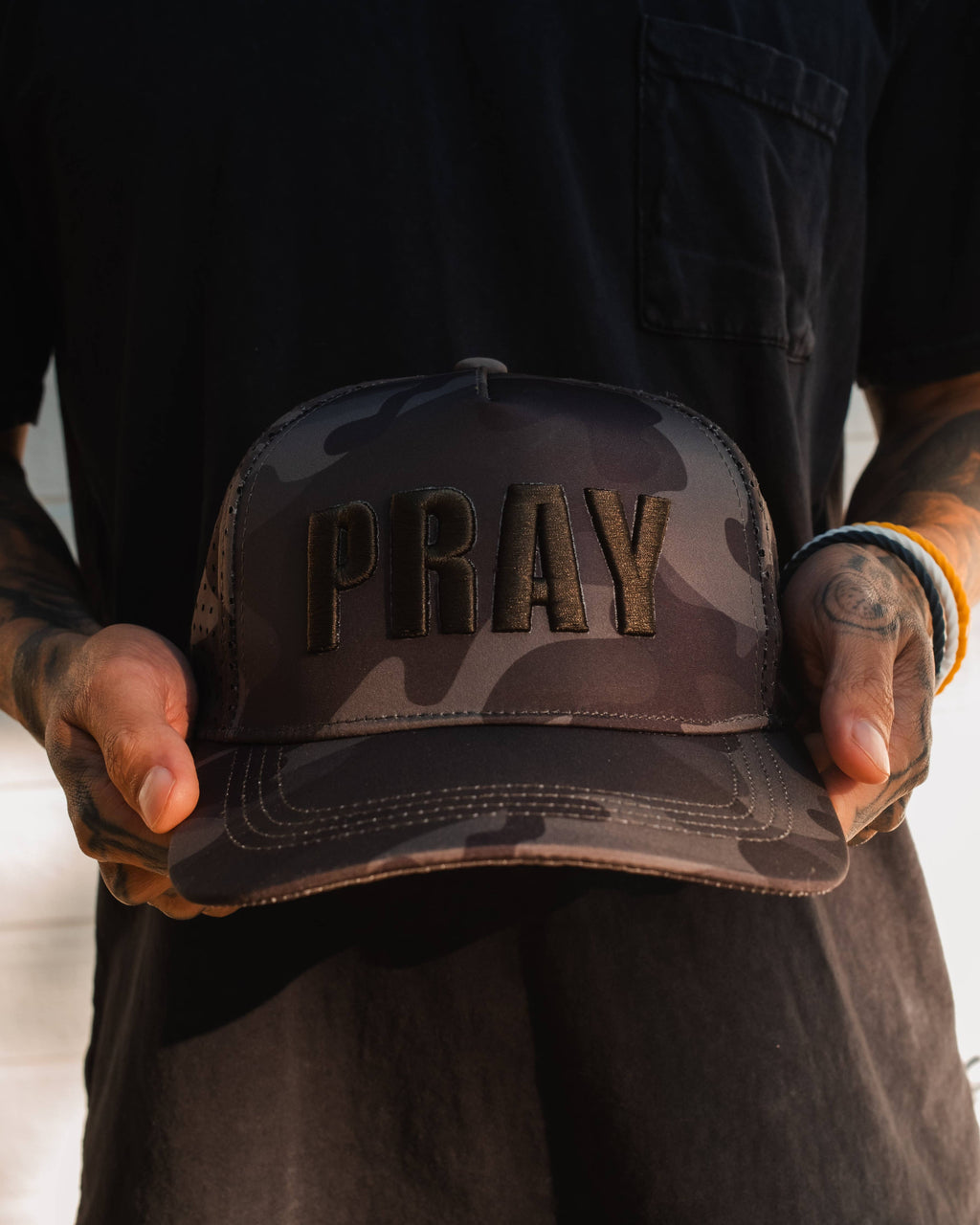Pray- Camo Hat