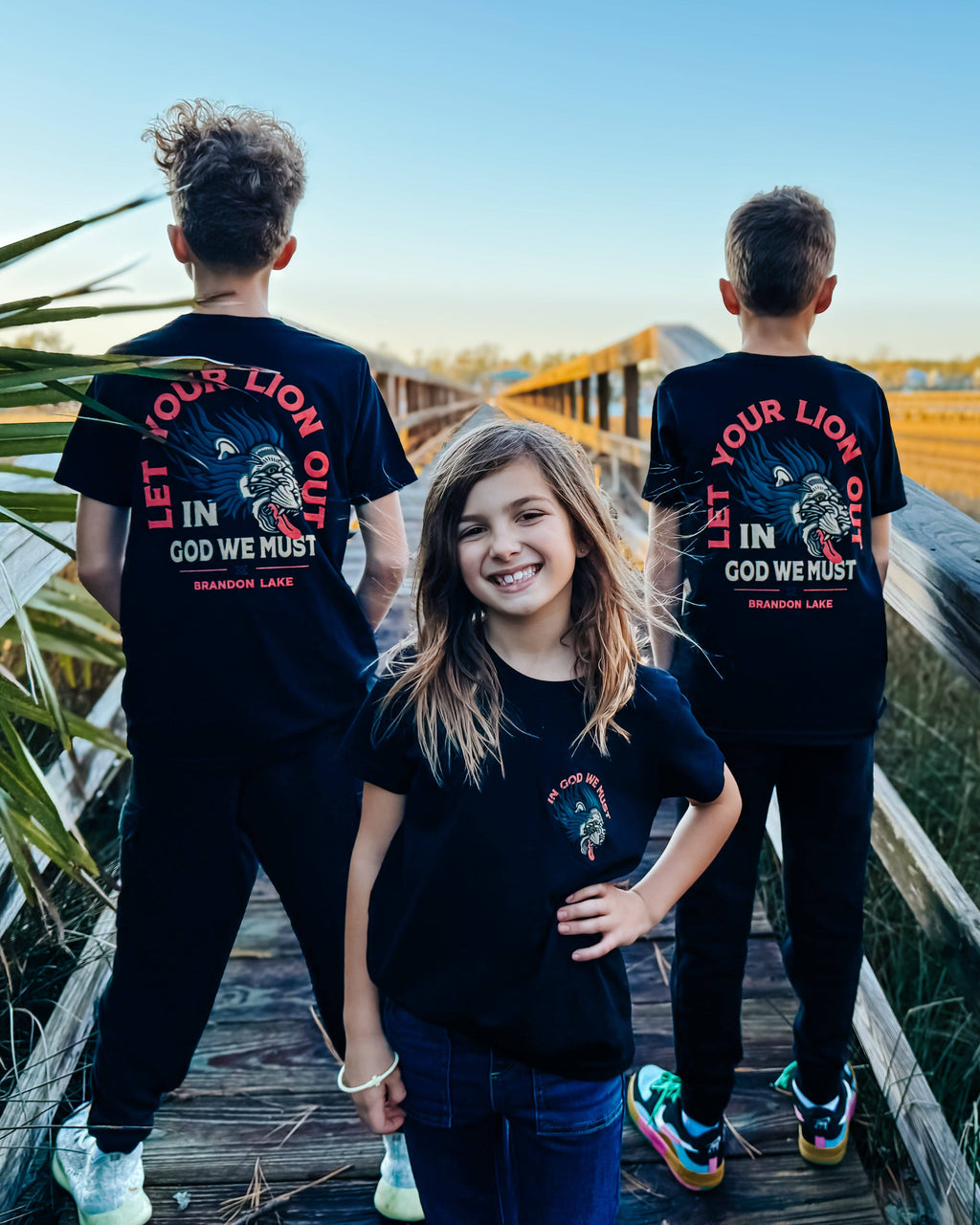 Brandon Lake "Let Your Lion Out" Kids Tee