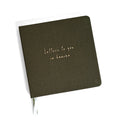 Letters to You in Heaven Linen Notebook | Grief Journal
