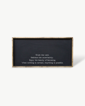 Trust the Wait Quote Framed Print – Inspirational Wall Art