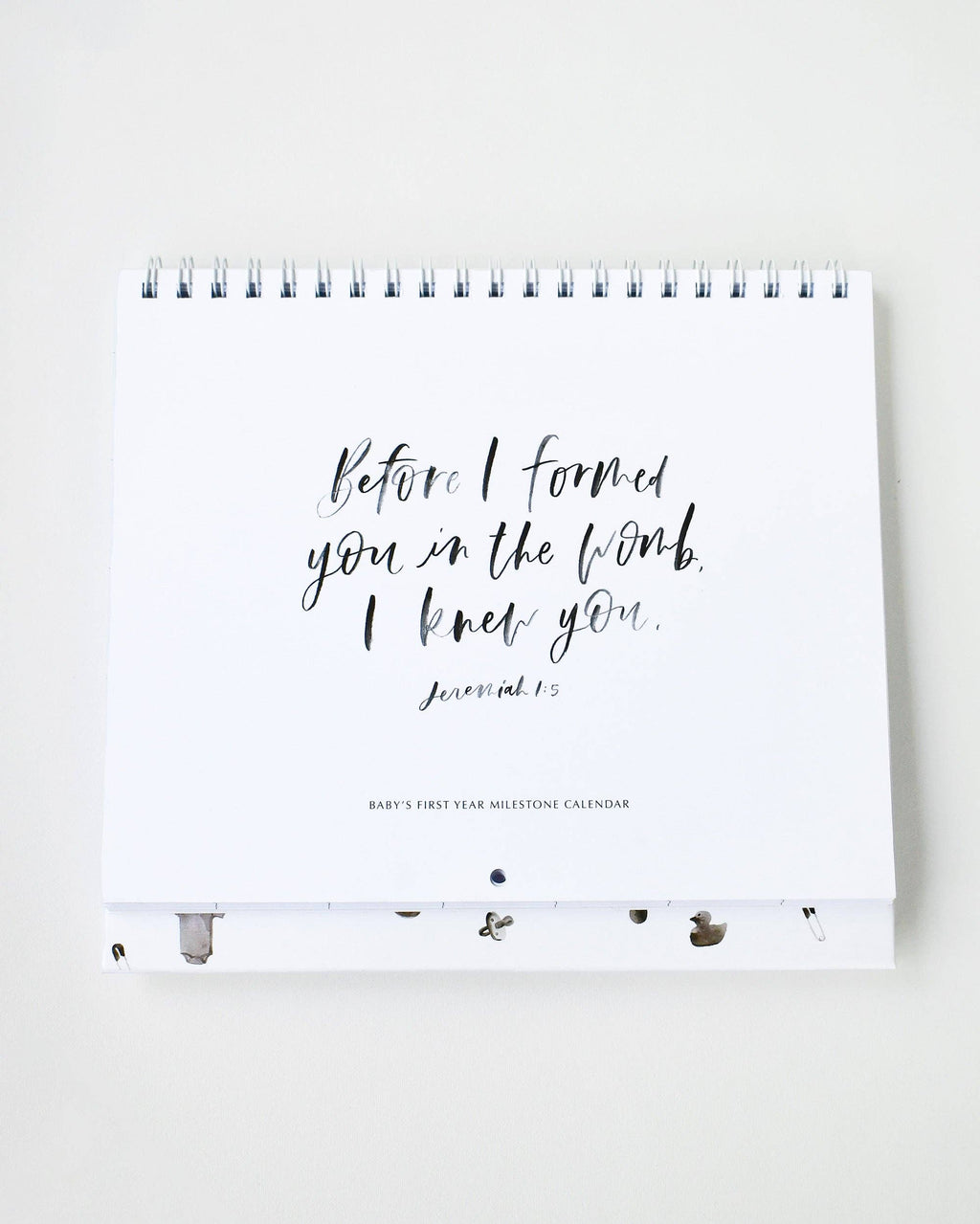 Christian Baby Milestone Calendar