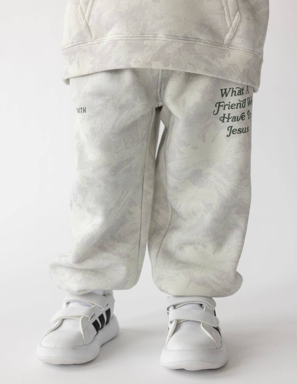 What a Friend in Jesus Camo Kids Sweatpant