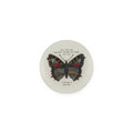 Butterfly Mini Round Decoupage Plate - 4"