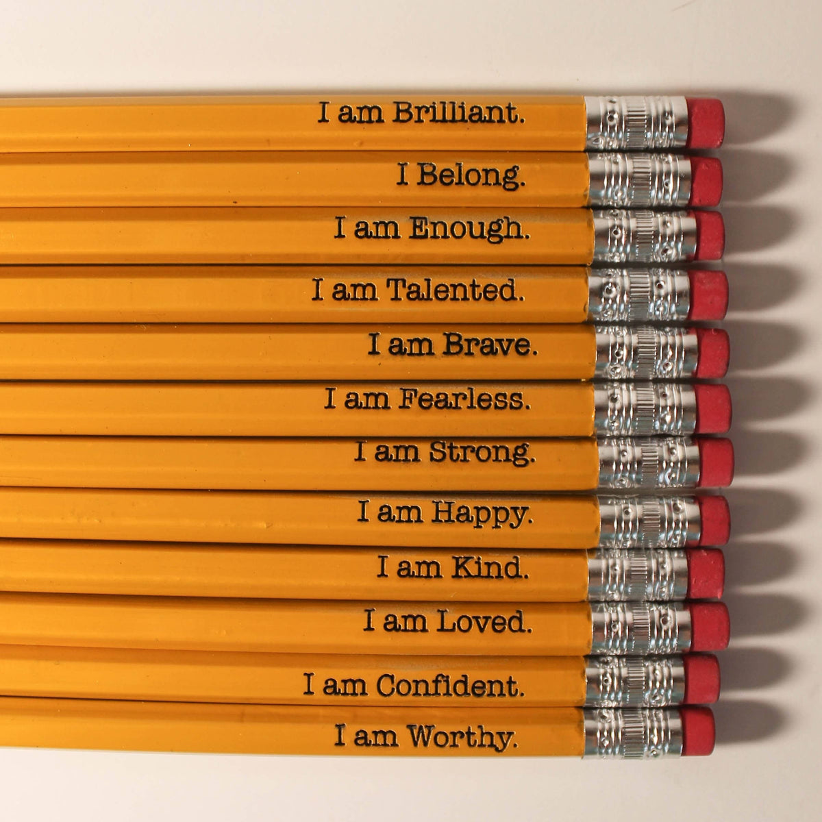 I AM 2.0 Affirmation Pencils
