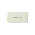 I have what I need affirmation card