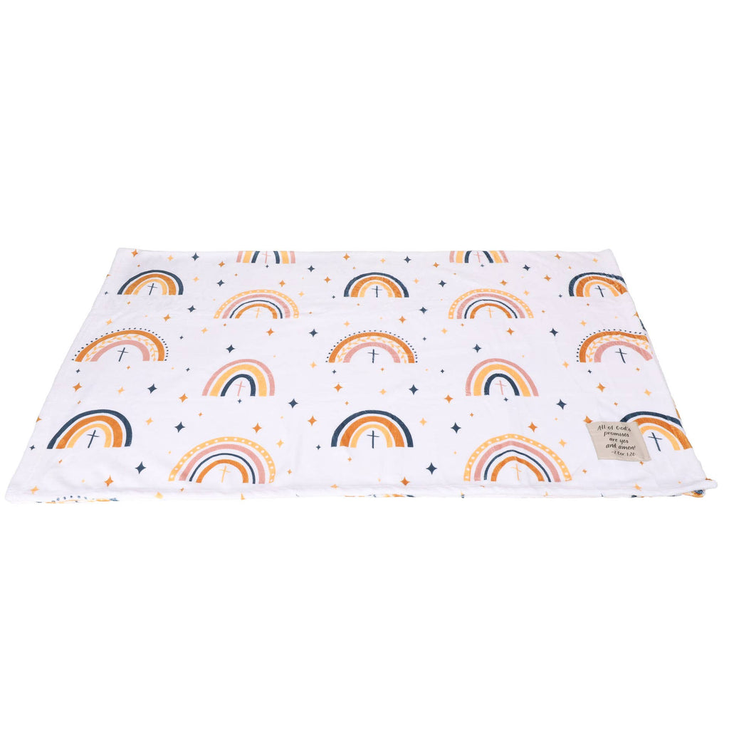 Throw Kids Patch Rainbow 50X60