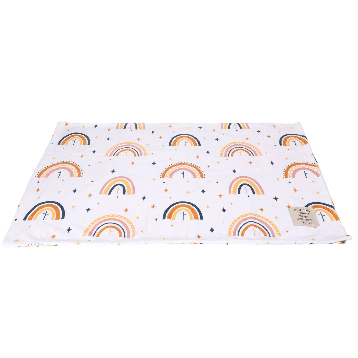 Throw Kids Patch Rainbow 50X60