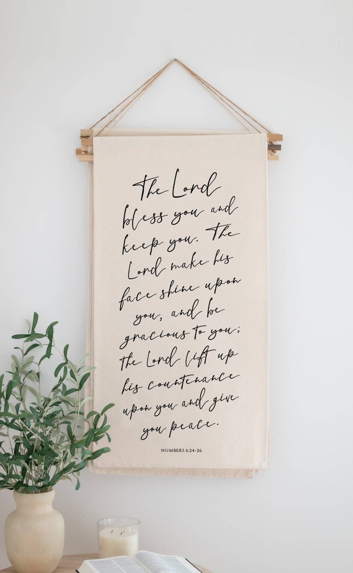 The Lord Bless You and Keep You Banner