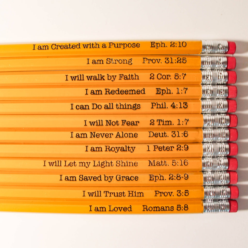 Faith Verse Pencils