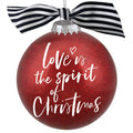 🎄 LCP Christmas Ornament Glitter Bauble Love