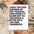 Encouragement Mental Health Support Card Thinking of You