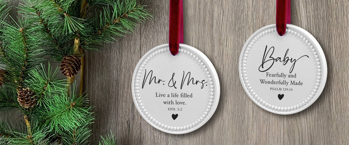 LCP Christmas Ornament Fearfully Made Baby