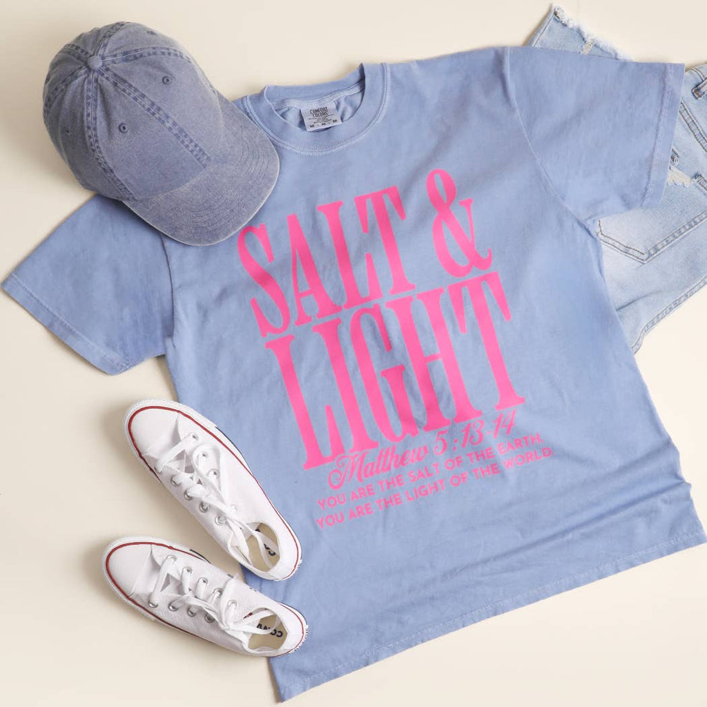 SALT & LIGHT Garment-Dyed Heavy T-Shirt