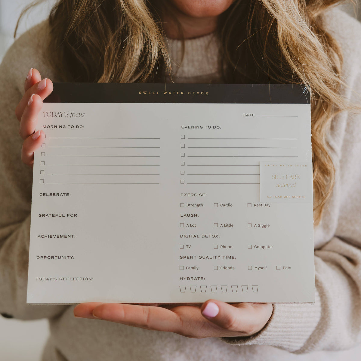 Self Care Notepad - Stationery and Gifts