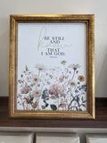 Be Still Wall Art