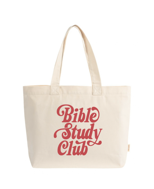 Bible Study Club | Premium Canvas Tote