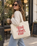 Bible Study Club | Premium Canvas Tote