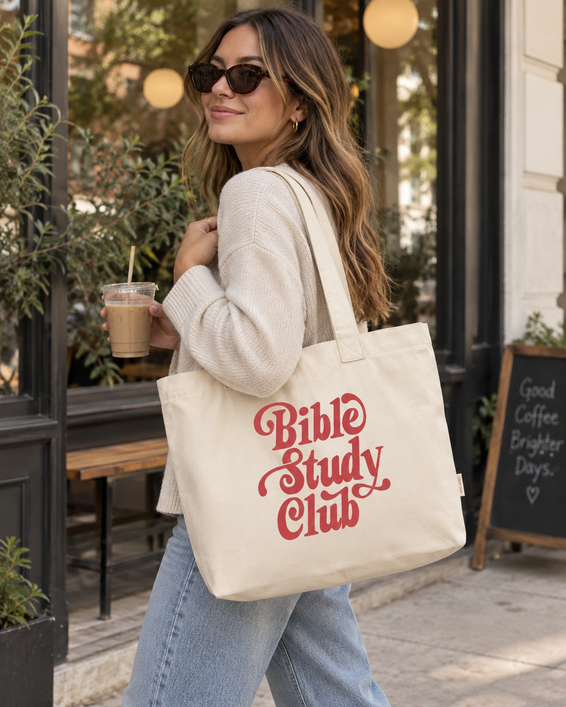 Bible Study Club | Premium Canvas Tote