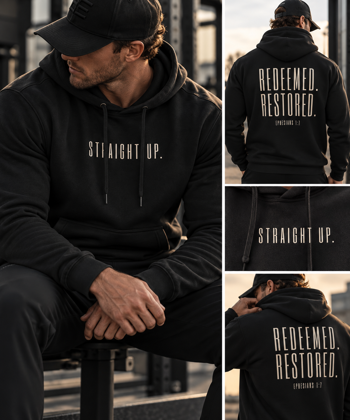 Redeemed. Restored. Unisex Hoodie