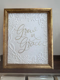 Grow in Grace Wall Art