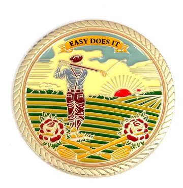 Hunter Burson Sobriety Medallion