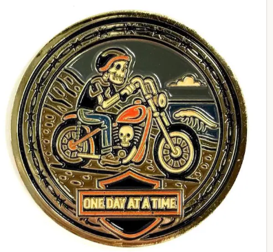 Hunter Burson Sobriety Medallion