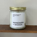 Mandarin + Woods 8 oz. Candle