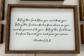 May the Lord Bless You Sign