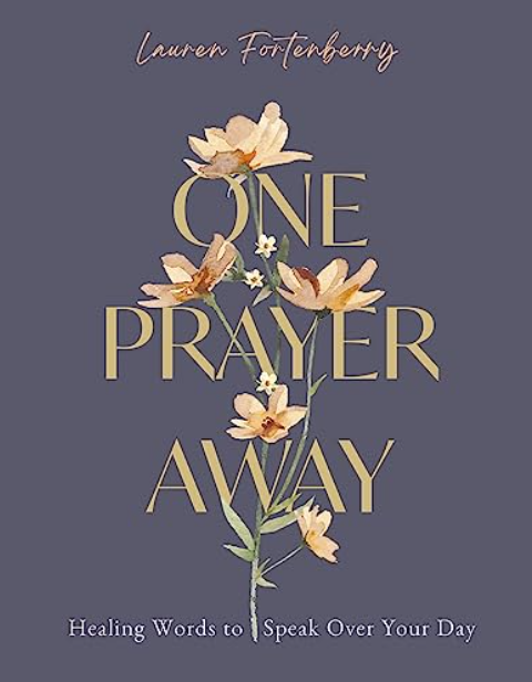 One Prayer Away: Healing Words to Speak Over Your Day (90 Devotions for Women)