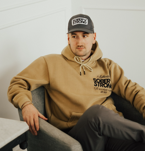 AUTHENTIC HOODIE - TAN