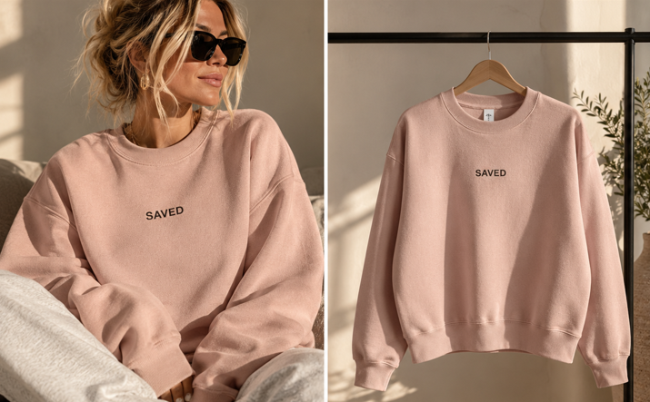 Saved | Ladies Crewneck