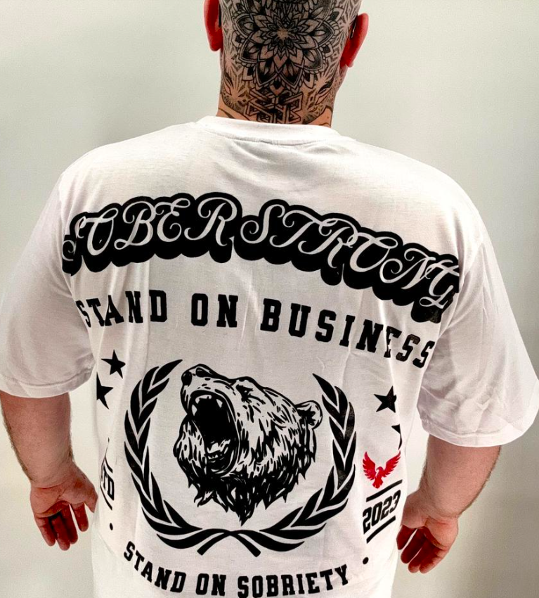 STAND ON BUSINESS CREW TEE