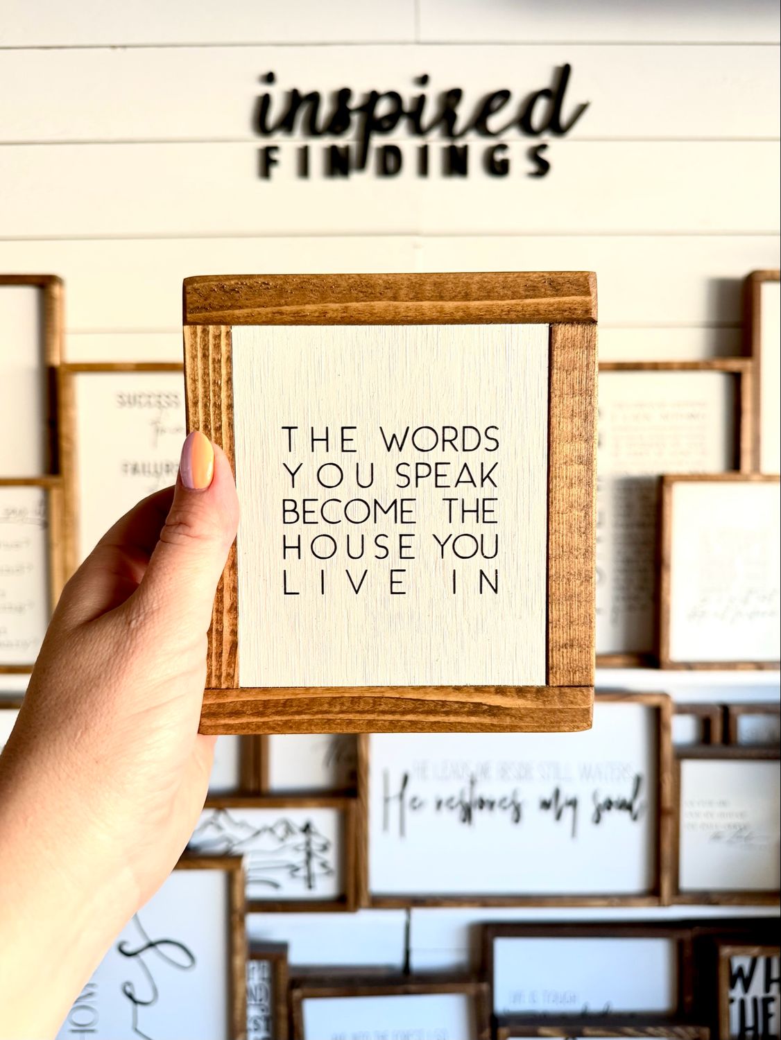 The Words You Speak Sign