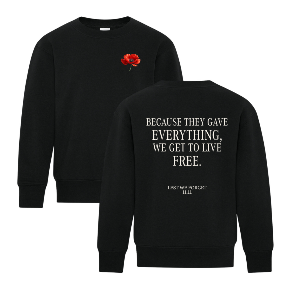 We Get To Live Free | Crewneck Sweater