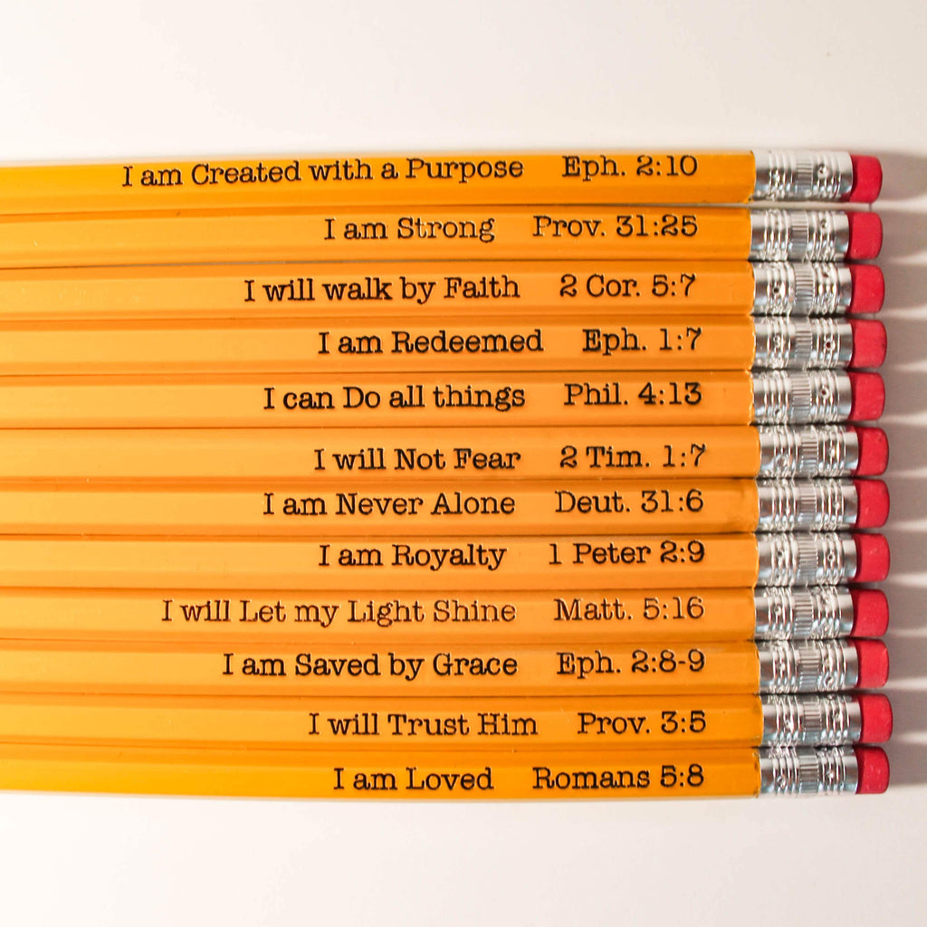 Faith Verse Pencils