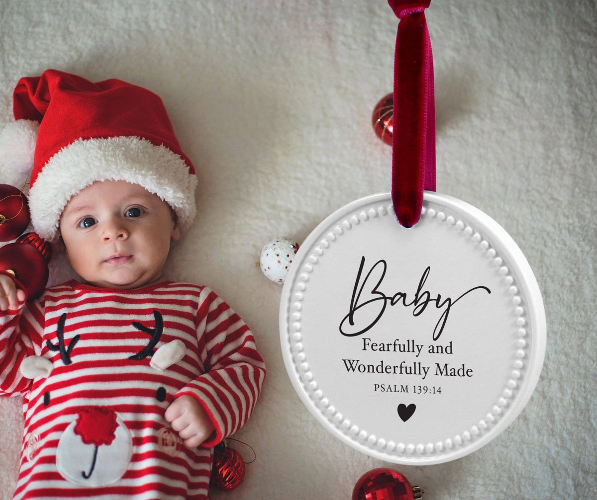 LCP Christmas Ornament Fearfully Made Baby