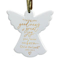 LCP Christmas Ornament Good News Angel