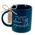 LCP Mug God Blue Created You To Dream 18Oz