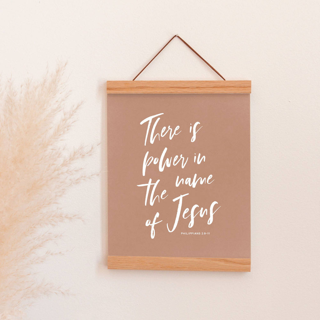 Power in the Name of Jesus Art Print