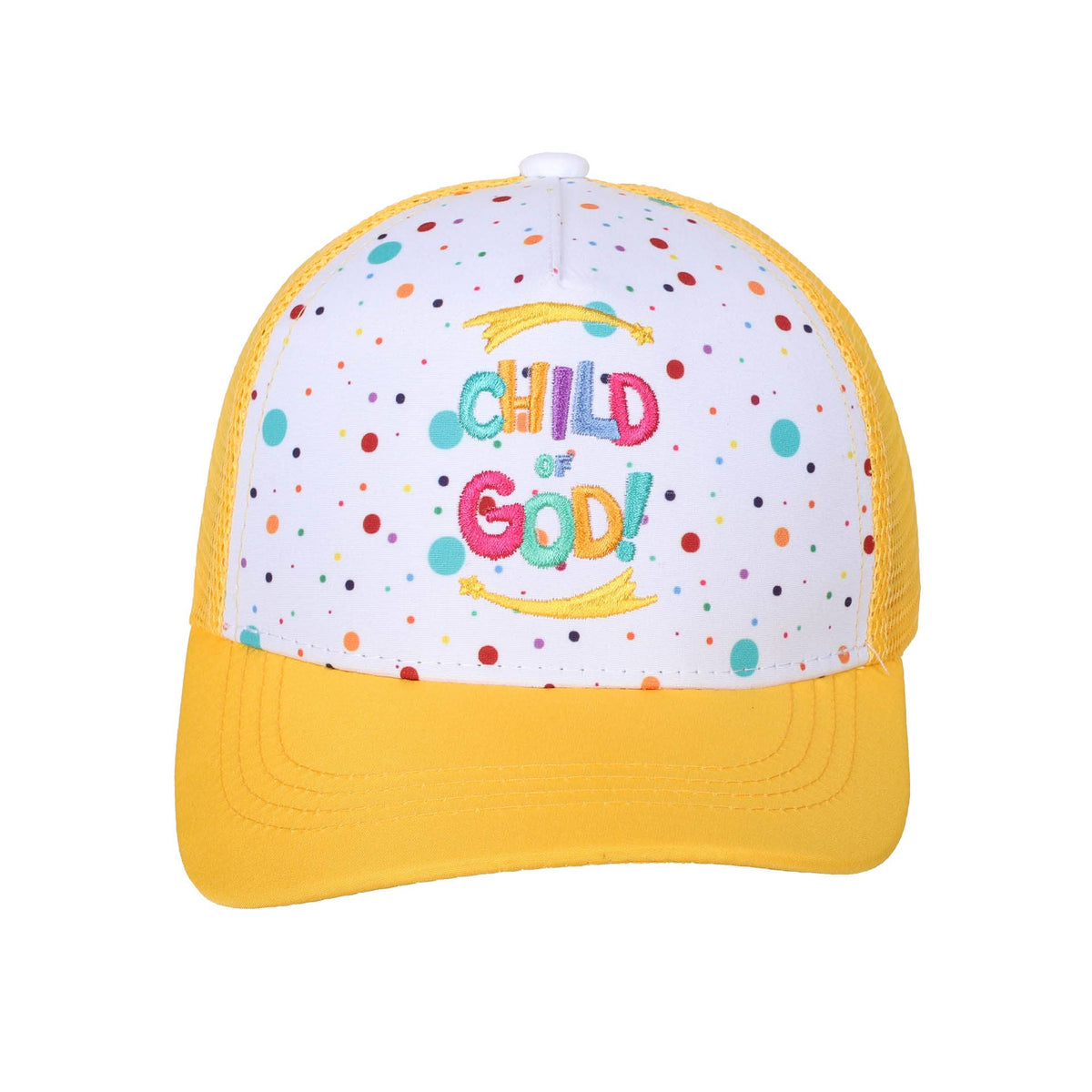 Cap Child Of God Yellow / White Kids