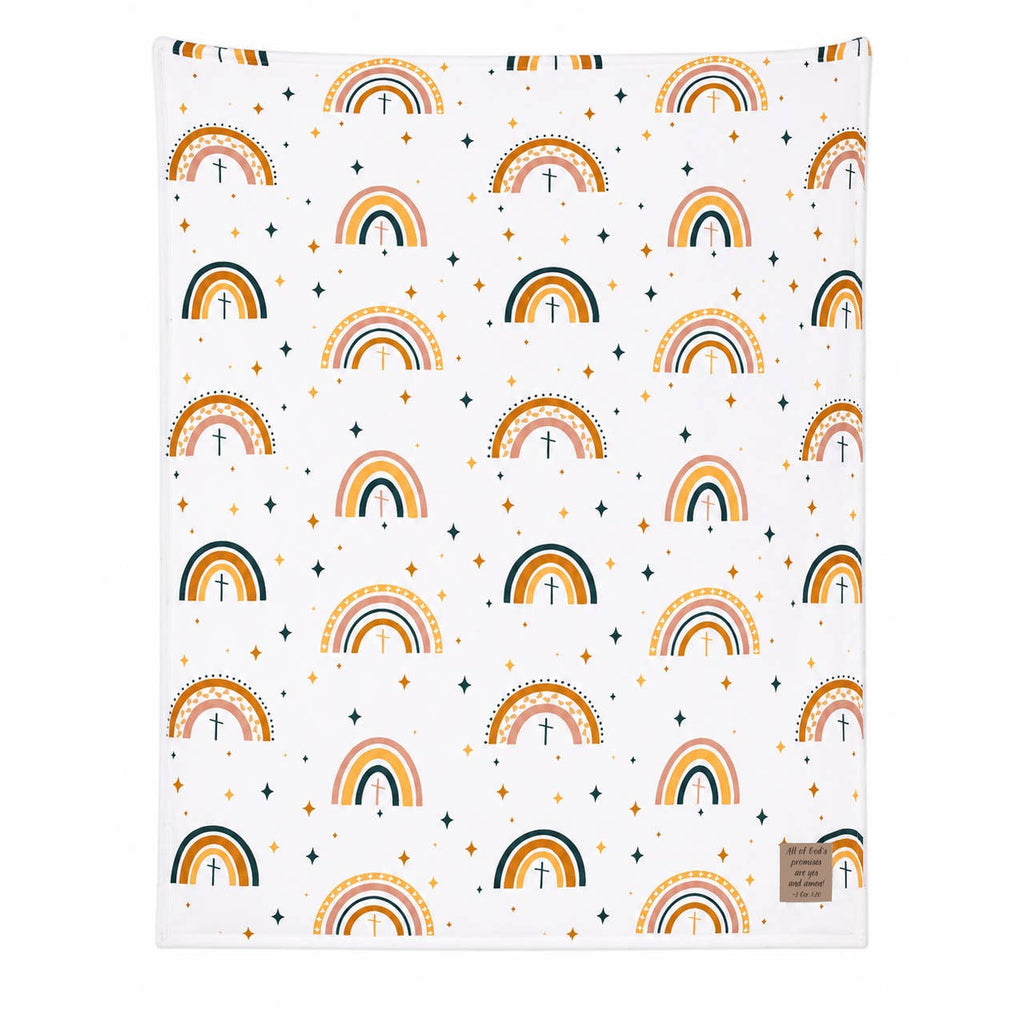 Throw Kids Patch Rainbow 50X60