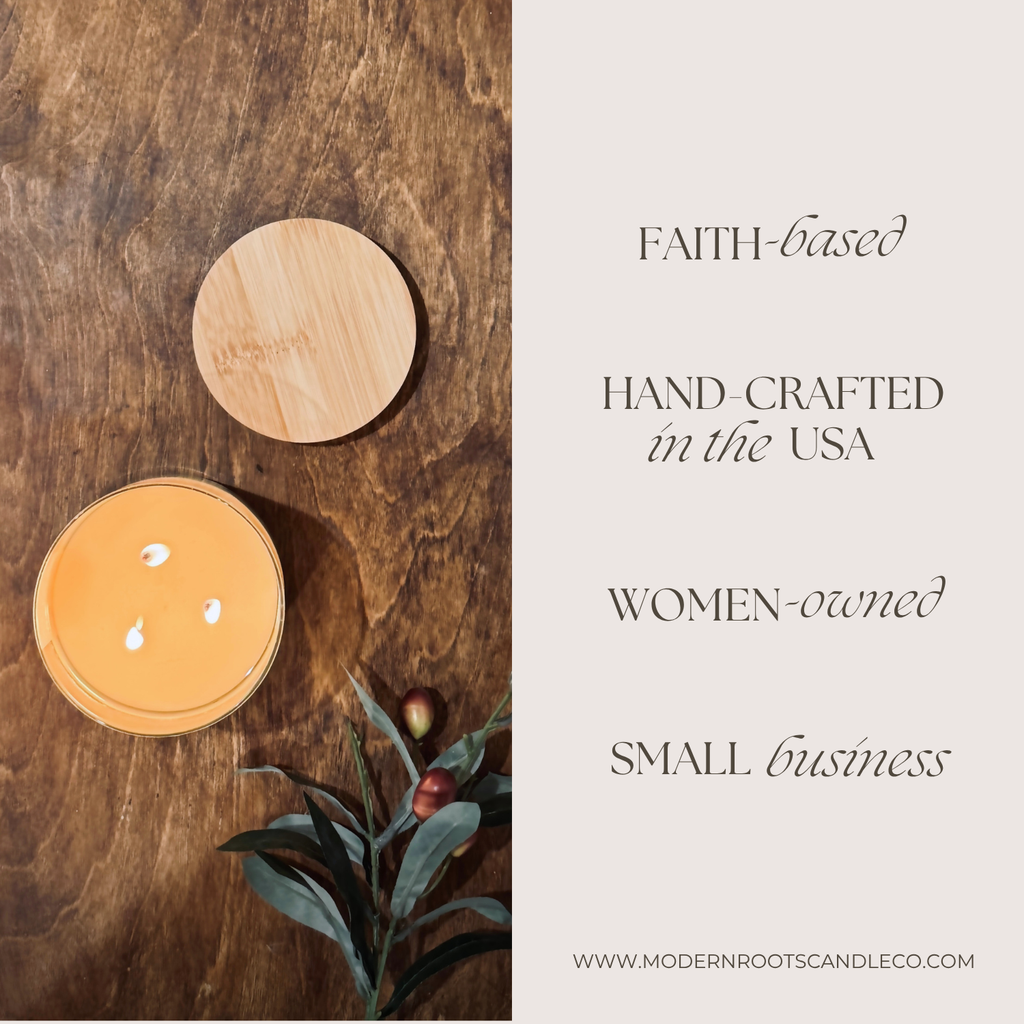 Redeemed | Eucalyptus & Mint | 15 oz. Clear Jar Soy Candle