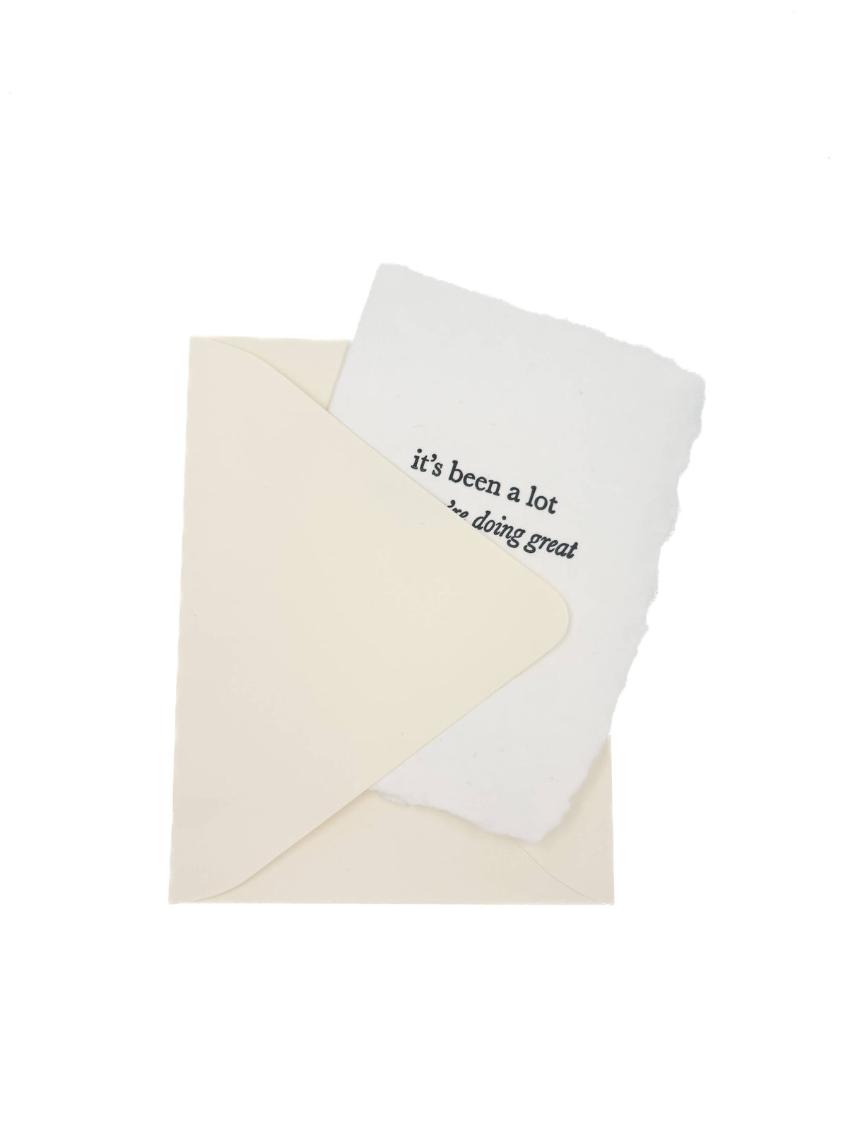 It’s been a lot card