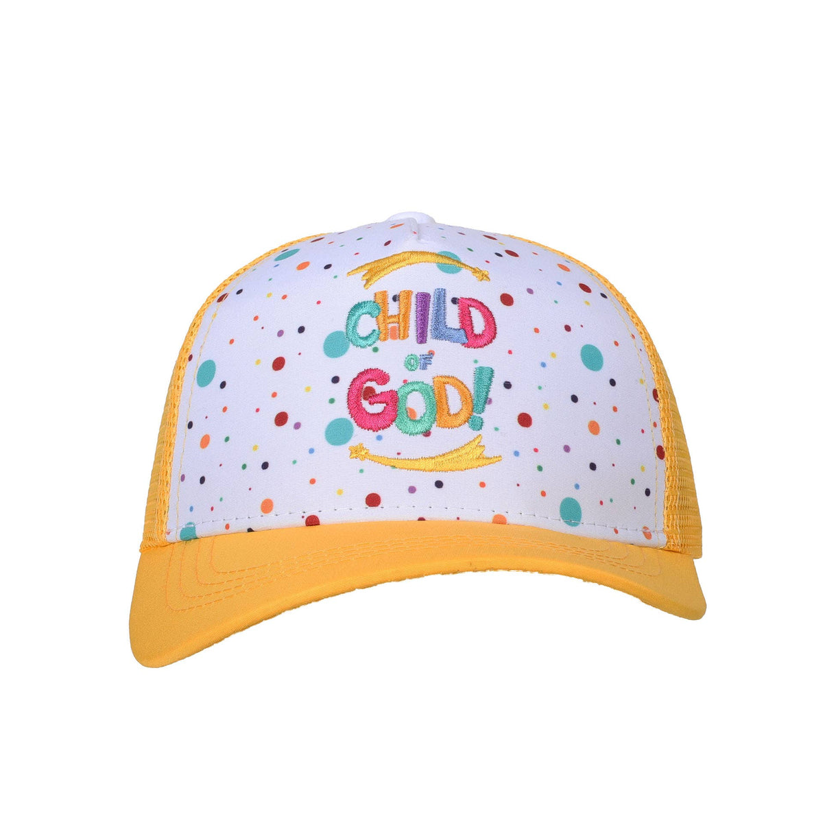 Cap Child Of God Yellow / White Kids