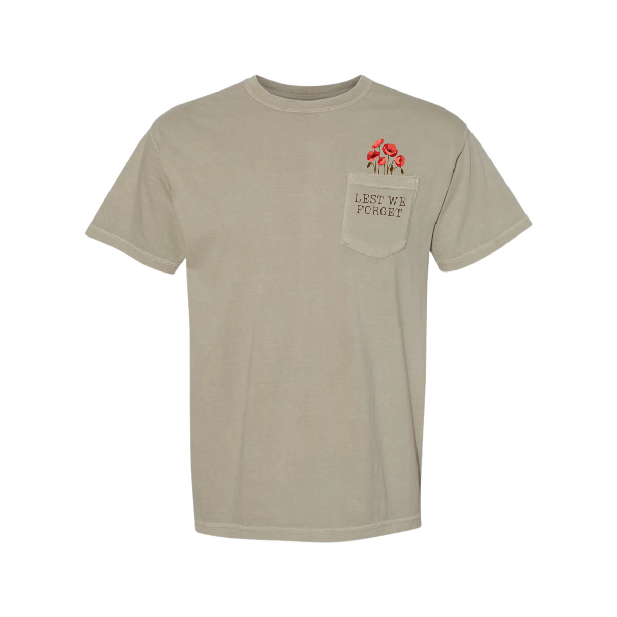 Lest We Forget | Vintage Pocket Tee